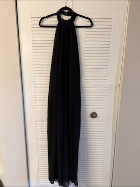 Elegant Black Halter Maxi pant/Jumpsuit